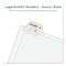 Avery Dennison Legal Exhibit Dividers 51-75, 8-1/2 x 11", PK26 11396 - alternate 4